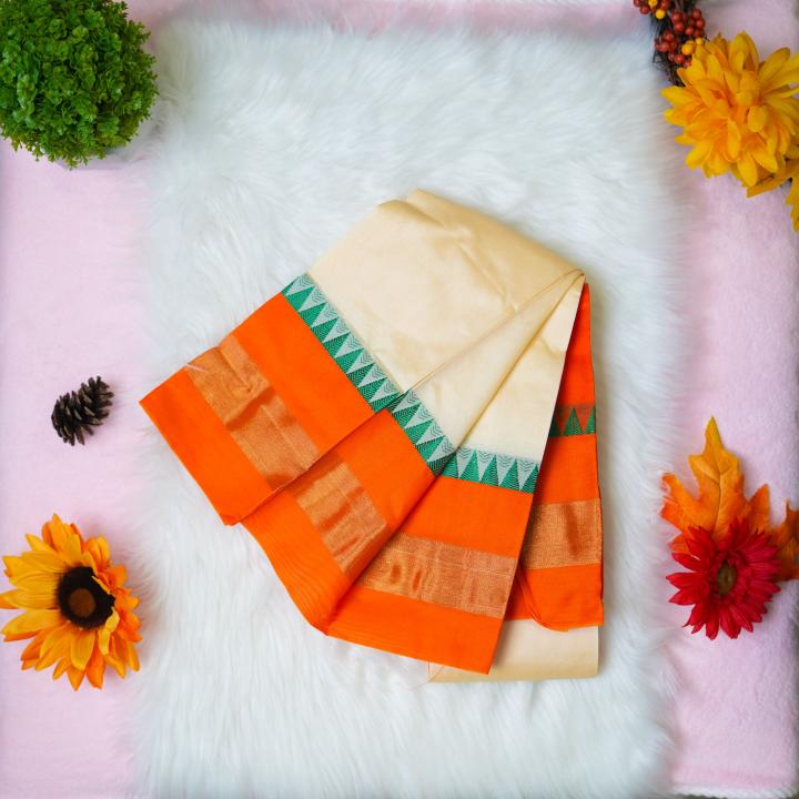 Semi silk classic kerala saree