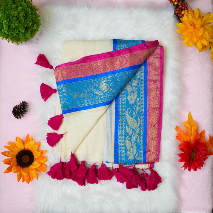 Mulcotton kerala saree 120 count