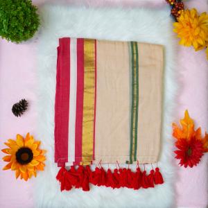 Mulcotton kerala saree 120 count