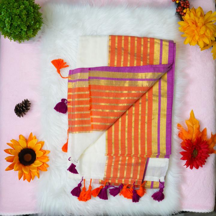 Mulcotton kerala saree 120 count