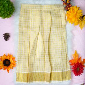 Traditional kerala pattupaavada and blouse - 5 yr old