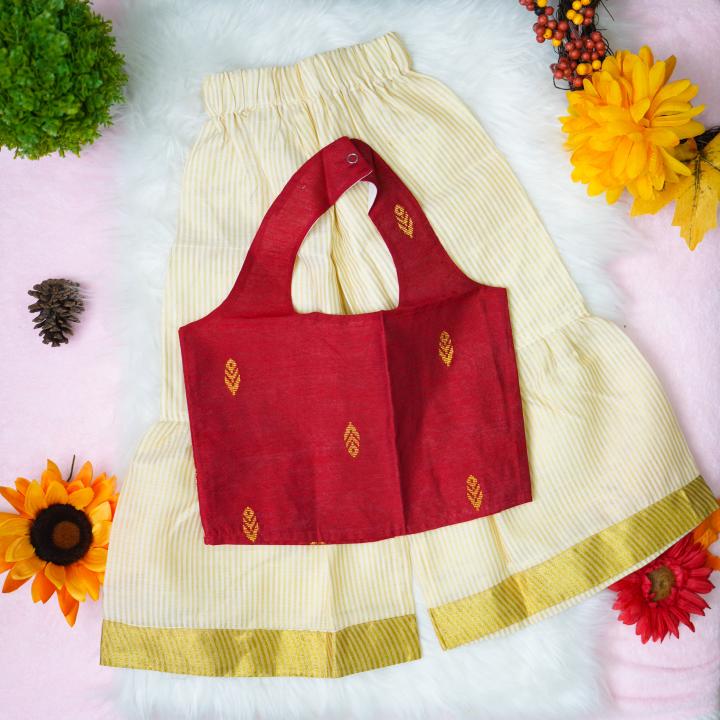 3 yr old - Kids onam collection - Pant and top