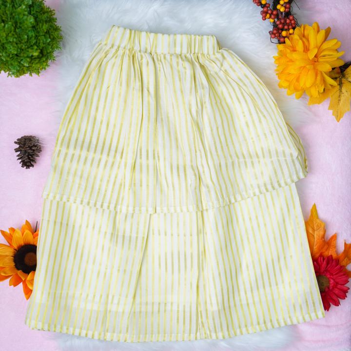 4 yr old - Traditional kerala pattupaavada and blouse