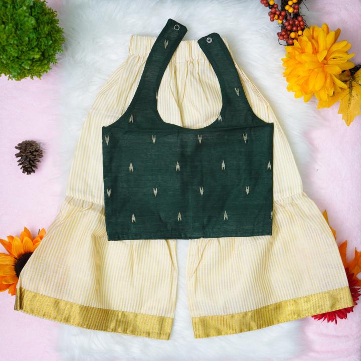 4 yr old - Kids onam collection - Pant and top with lining