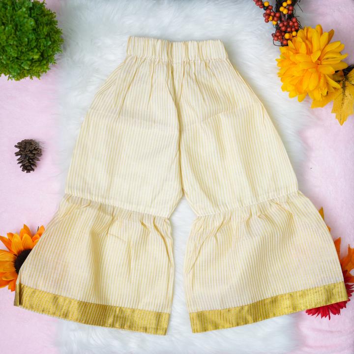 4 yr old - Kids onam collection - Pant and top with lining