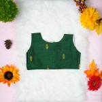 5 yr old - Traditional kerala pattupaavada and blouse with lining