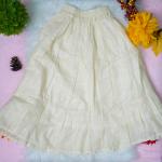 3 yr old - Traditional kerala pattupaavada and blouse with lining