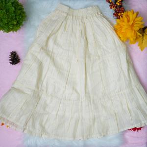 3 yr old - Traditional kerala pattupaavada and blouse with lining